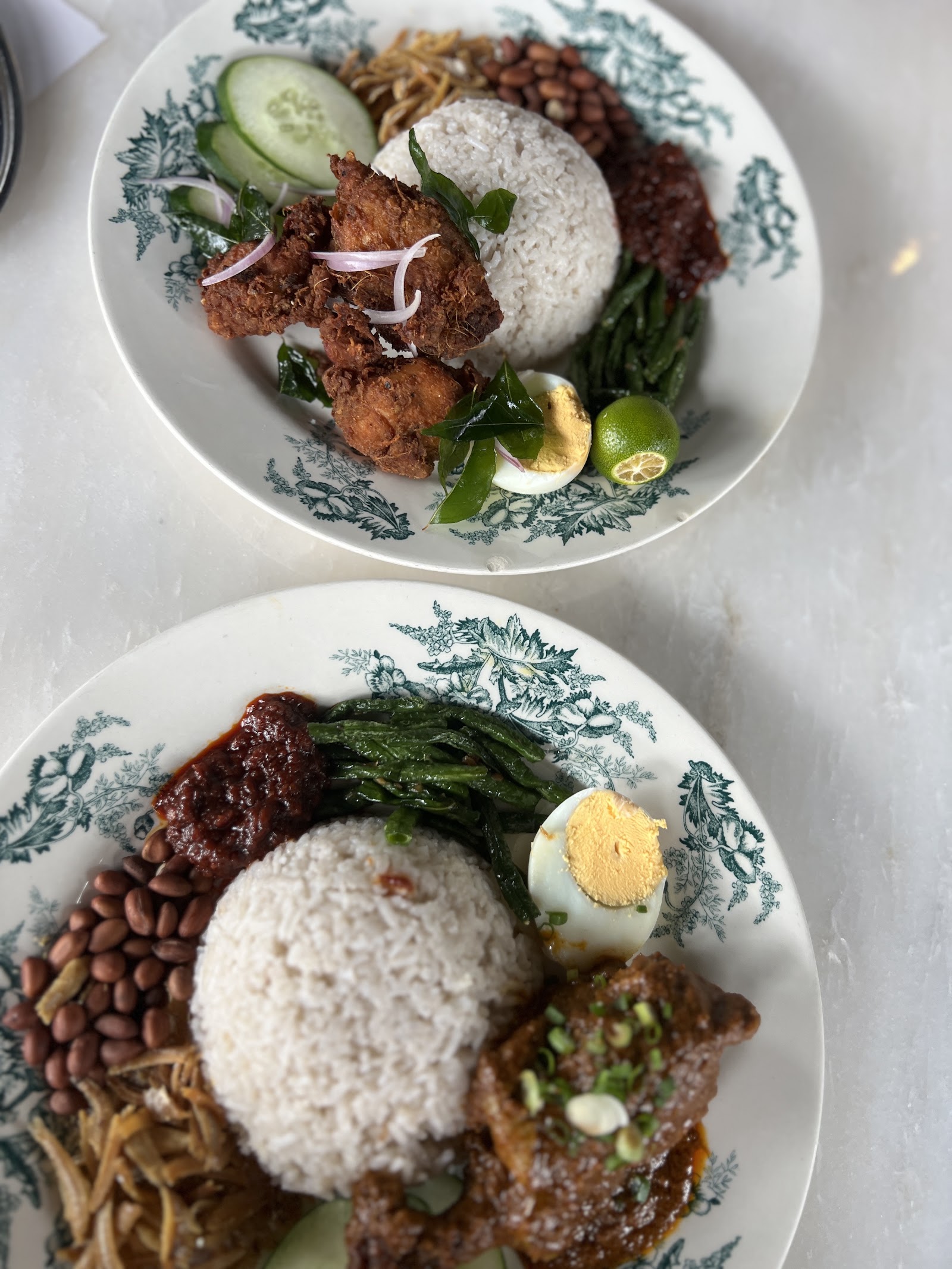 Nasi Lemak Boneless Fried Chicken